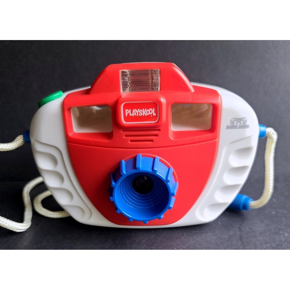 Playskool Easy Loader Talking Camera PS-550 Vintage 1995 Hasbro Toy VIDEO
